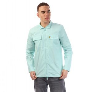 Lyle & Scott Mens Cotton Overshirt / Blue
